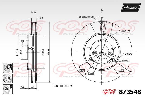 MAXTECH Jarrulevy 873548.6980