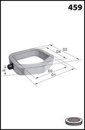 MECAFILTER Ilmansuodatin EL3791