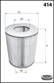 MECAFILTER Ilmansuodatin EL9294