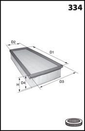 MECAFILTER Ilmansuodatin ELP3936