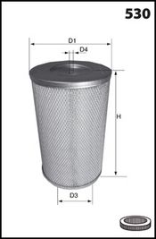 MECAFILTER Toisioilmasuodatin FA1399