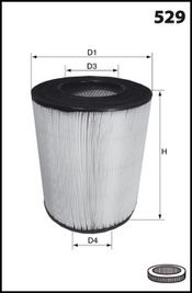 MECAFILTER Ilmansuodatin FA3171