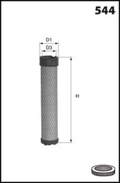 MECAFILTER Toisioilmasuodatin FA3591