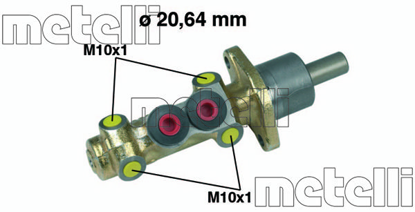 METELLI Jarrupääsylinteri 05-0202