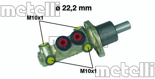 METELLI Jarrupääsylinteri 05-0219