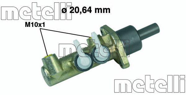 METELLI Jarrupääsylinteri 05-0273