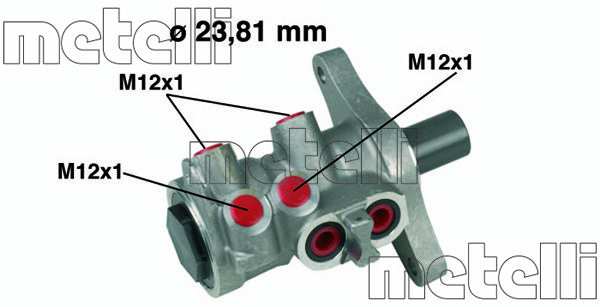 METELLI Jarrupääsylinteri 05-0313