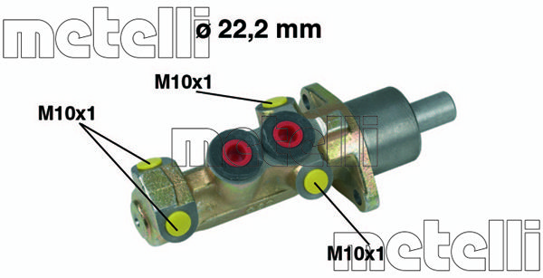 METELLI Jarrupääsylinteri 05-0387