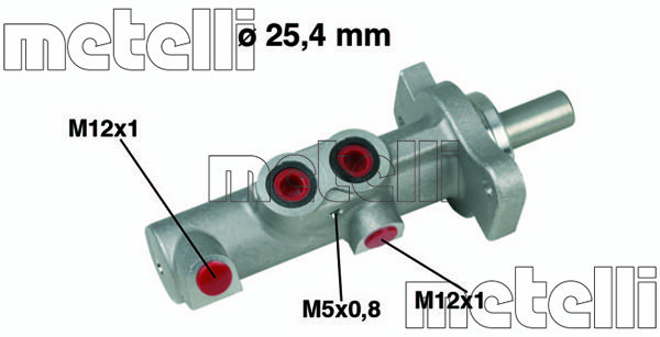 METELLI Jarrupääsylinteri 05-0425