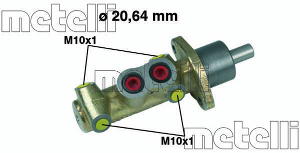 METELLI Jarrupääsylinteri 05-0461