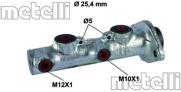 METELLI Jarrupääsylinteri 05-0500