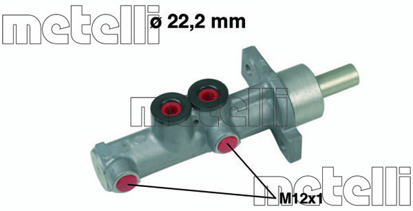 METELLI Jarrupääsylinteri 05-0597