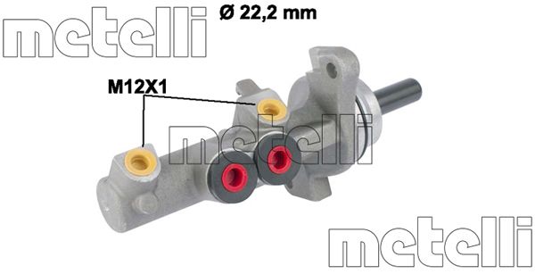 METELLI Jarrupääsylinteri 05-0833