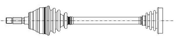 METELLI Vetoakseli 17-0172