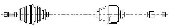 METELLI Vetoakseli 17-0284