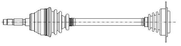 METELLI Vetoakseli 17-0424