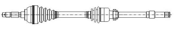 METELLI Vetoakseli 17-0870