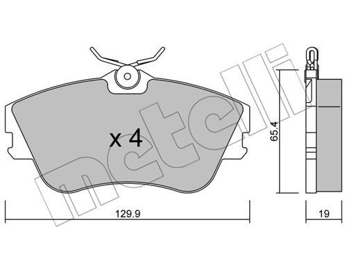 METELLI Jarrupala, levyjarru 22-0164-0