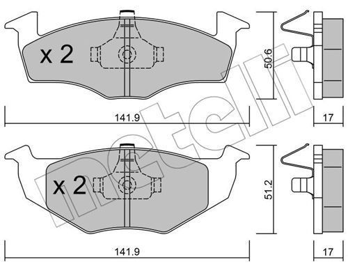 METELLI Jarrupala, levyjarru 22-0206-0