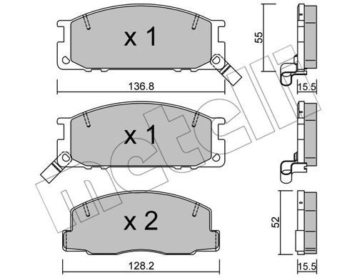 METELLI Jarrupala, levyjarru 22-0280-0