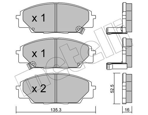 METELLI Jarrupala, levyjarru 22-0435-0