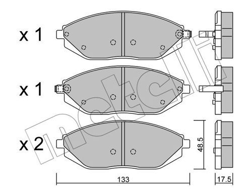 METELLI Jarrupala, levyjarru 22-0908-0