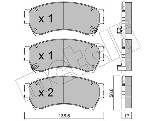 METELLI Jarrupala, levyjarru 22-0924-0