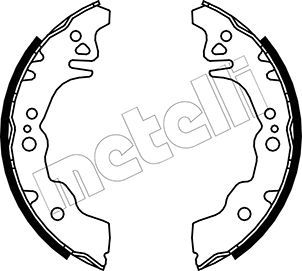 METELLI Jarrukenkäsarja 53-0043