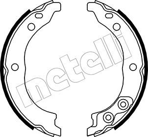 METELLI Jarrukenkäsarja, seisontajarru 53-0089K