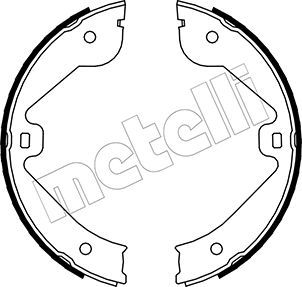 METELLI Jarrukenkäsarja, seisontajarru 53-0244