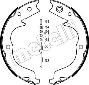 METELLI Jarrukenkäsarja, seisontajarru 53-0268K