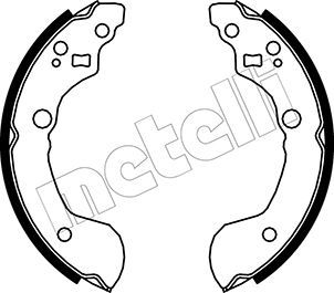 METELLI Jarrukenkäsarja 53-0286