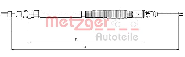 METZGER Vaijeri, seisontajarru 10.4664