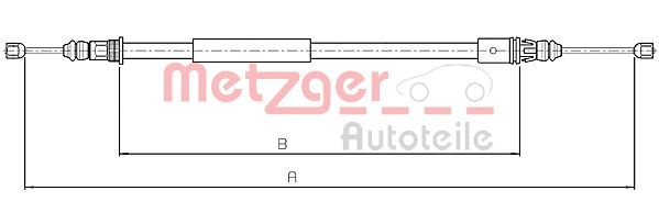 METZGER Vaijeri, seisontajarru 10.4713