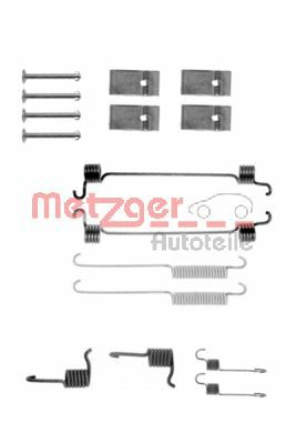 METZGER Tarvikesarja, jarrukengät 105-0676