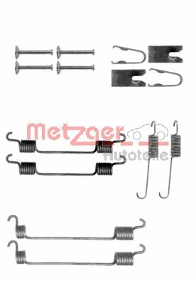 METZGER Tarvikesarja, jarrukengät 105-0797