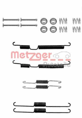 METZGER Tarvikesarja, jarrukengät 105-0813