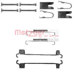 METZGER Tarvikesarja, seisontajarru 105-0875