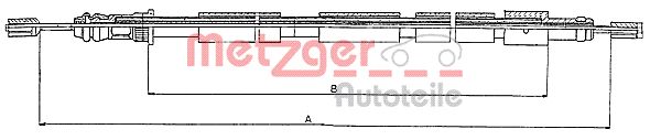 METZGER Vaijeri, seisontajarru 10.6021