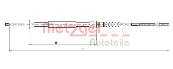 METZGER Vaijeri, seisontajarru 10.6216