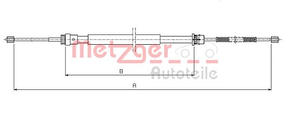 METZGER Vaijeri, seisontajarru 10.6541