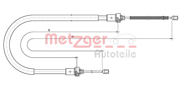 METZGER Vaijeri, seisontajarru 10.6890