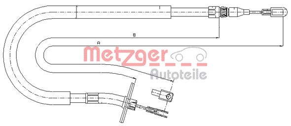 METZGER Vaijeri, seisontajarru 10.9879