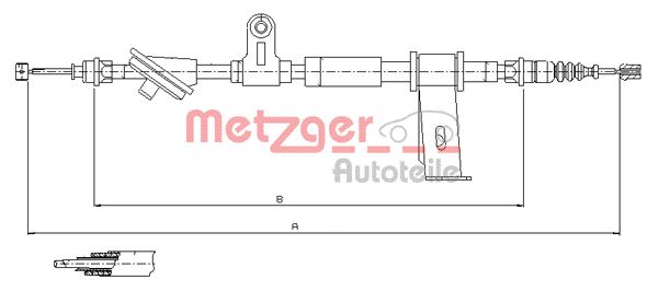 METZGER Vaijeri, seisontajarru 12.0102