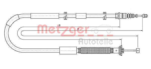 METZGER Vaijeri, seisontajarru 12.0723