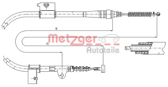 METZGER Vaijeri, seisontajarru 17.0331