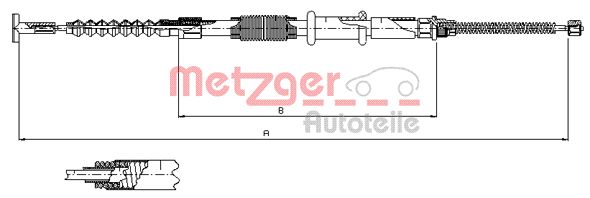 METZGER Vaijeri, seisontajarru 241.1