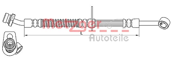 METZGER Jarruletku 4110555