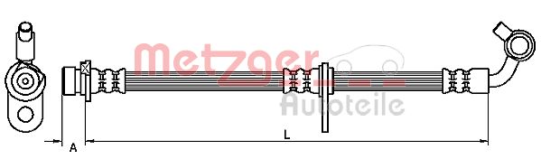 METZGER Jarruletku 4111080