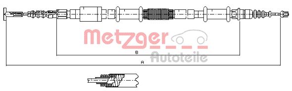 METZGER Vaijeri, seisontajarru 441.4